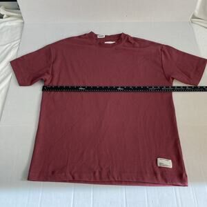 Public Supply NYC Oversized Men's Medium Shirt Ash Rose Pink